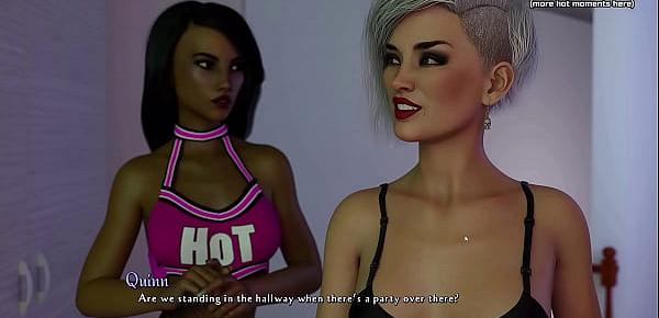  Being a DIK[v0.7] | Horny blonde teen with a sexy ass sucks a big cock and gets fucked in her tight petite pussy at a college party | My sexiest gameplay moments | Part 32